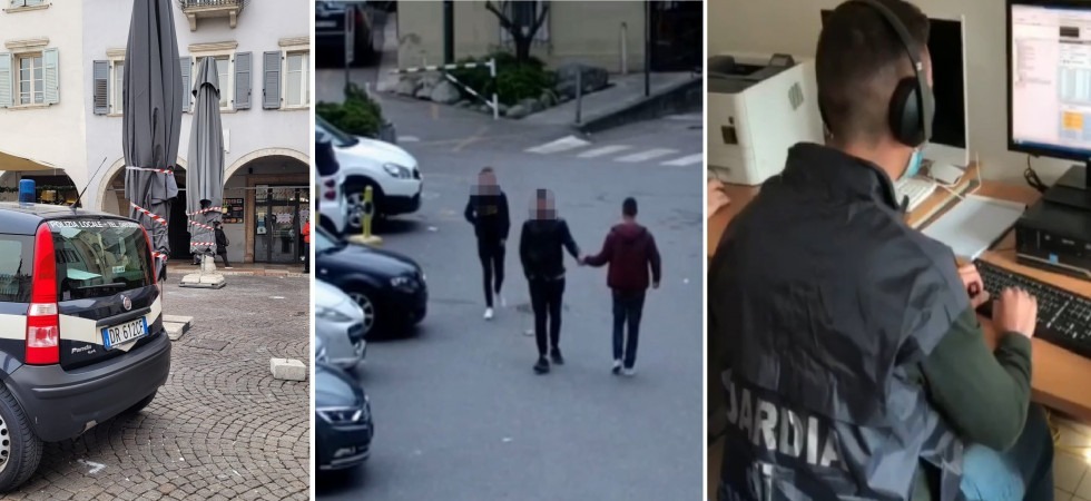 Nei bidoni in Piazza Duomo nascosti 4 mila euro e 'birra' e 'limonata' parole in codice per chiedere la droga