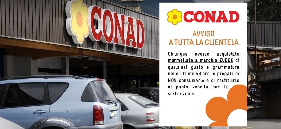 Minaccia di 'manomissione' sulle marmellate al supermercato, Zuegg