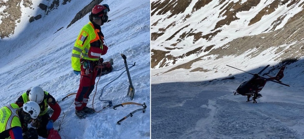 Trovato senza vita un alpinista di 32 anni, il corpo individuato alla base di una parete durante un sorvolo in elicottero