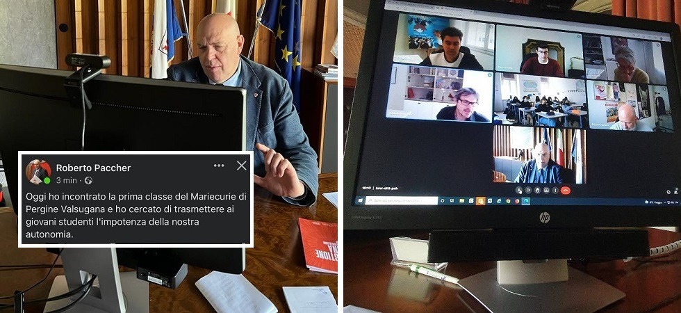 Il leghista Paccher presenta agli studenti “l’impotenza dell’autonomia”