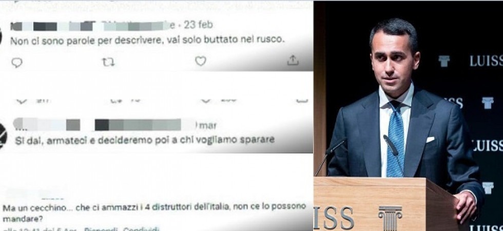 Guerra in Ucraina, “Muori male, e magari per mano del popolo”: minacce di morte a Luigi Di Maio