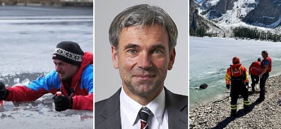 Pericolo laghi ghiacciati, l'assessore Schuler: Faccio appello alla responsabilità personale di ognuno e che ci si comporti