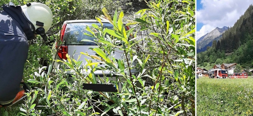 Esce di strada con l'auto e finisce in una scarpata vicino al torrente: in gravi condizioni una donna di 52 anni