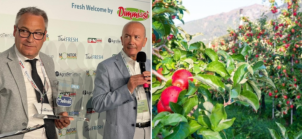Melinda è la miglior marca dell'ortofrutta 2022