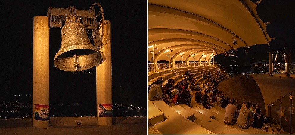 Cento rintocchi della Campana dei Caduti per ricordare le vittime di omotransfobia