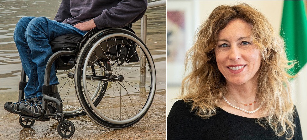 Foto tratta da Fb Erika Stefani Disabilità, "Basta multe da sanare ex post": contrassegno unico per l’ingresso in Ztl e nelle strade con divieti