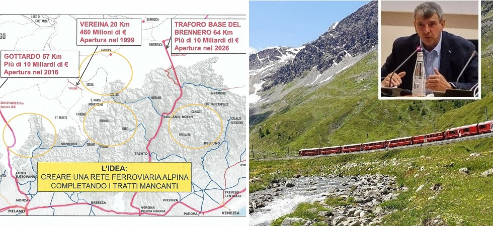 Un treno "sostenibile" che attraversa le Dolomiti fino a Venezia
