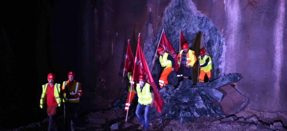 Tunnel di Base del Brennero: abbattuto l'ultimo diaframma fino al confine