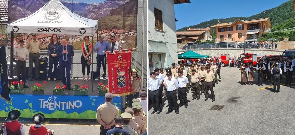 Nuova caserma e nuova autobotte per i vigili del fuoco di Faedo