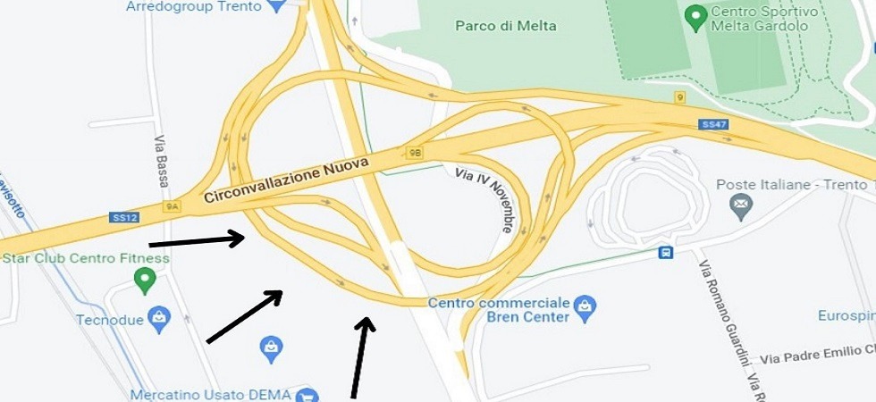 Chiusura in arrivo per lo svincolo di collegamento tra via Bolzano e la statale 47: ecco quanto durerà lo stop al traffico
