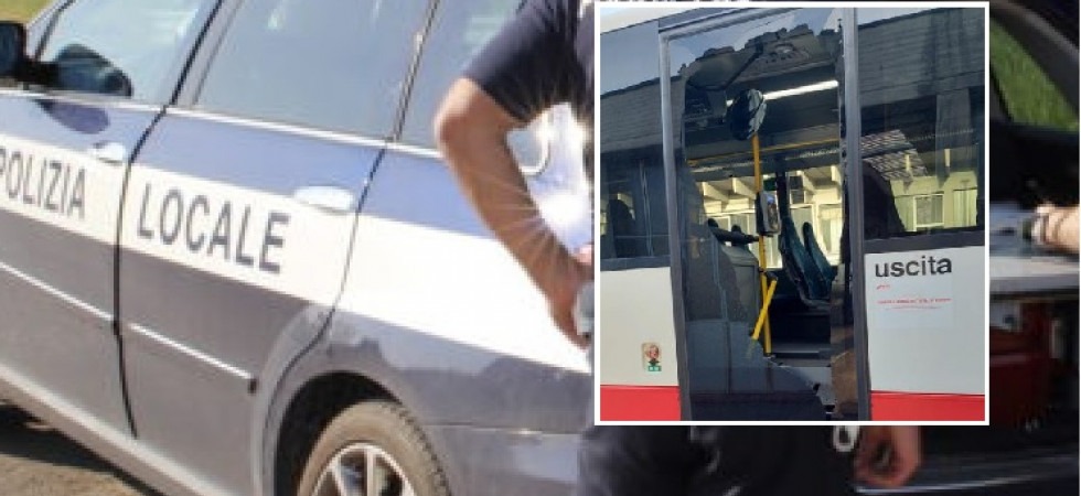 Sassi contro gli autobus urbani, la polizia individua 4 ragazzini di 10 e 11 anni