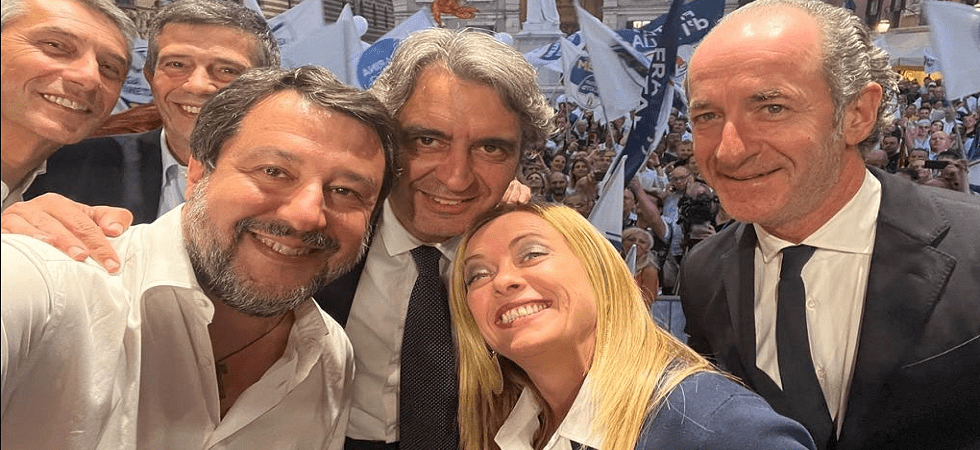 A Verona è pace fatta'' tra Meloni e Salvini (e Zaia)