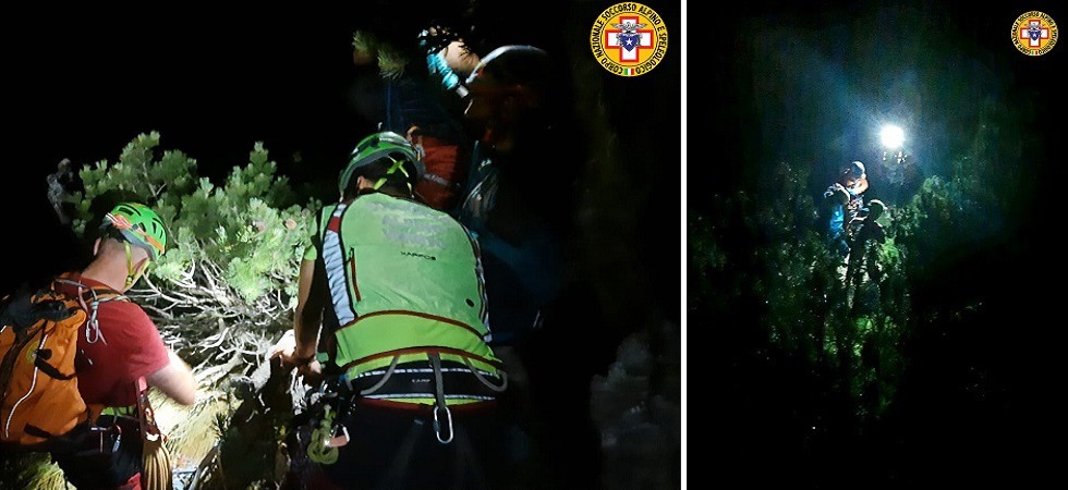 Non riescono a trovare il sentiero e rimangono bloccati al buio e senza torce sul Pasubio