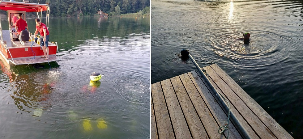 Riprese le ricerche di un 19enne: è scomparso dopo essere uscito con la tavola nel lago, in azione anche i sommozzatori