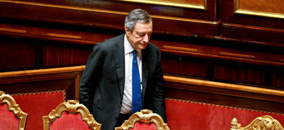Lega, M5s e Forza Italia non votano la fiducia a Draghi