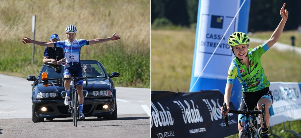 Foto Pegasomedia/Raffaele Merler Sul Bondone nel Challenge internazionale della montagna trionfano Zamboni e Uber