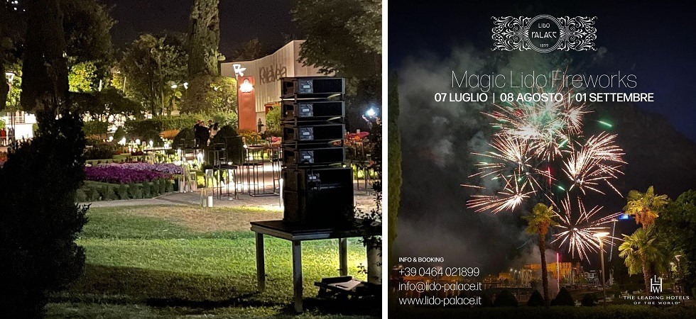Dopo le polemiche per il maxi-matrimonio niente fuochi d’artificio al Lido Palace: permesso negato dal Comune di Riva