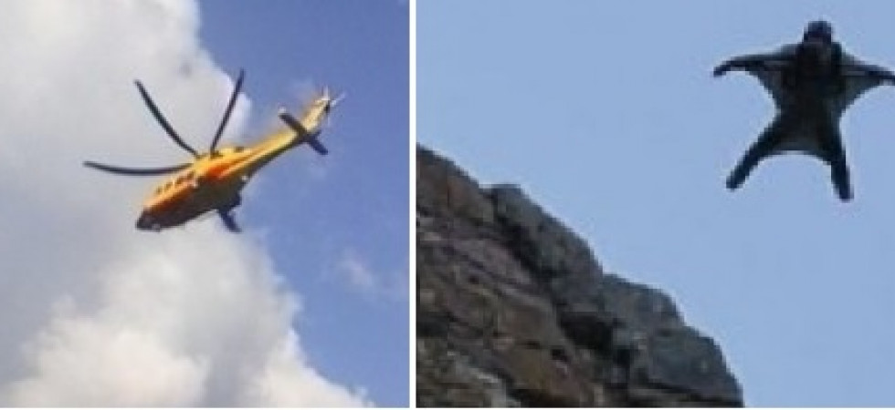 Tragedia in montagna, un base jumper ha perso la vita dopo essersi lanciato dal monte Casale