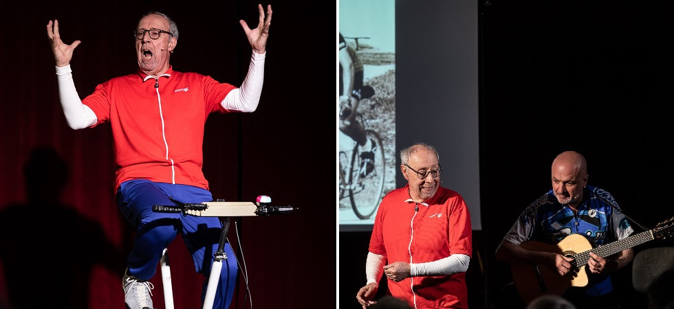 Il mito della bicicletta per un ragazzino degli anni ’50: Andrea Castelli sale sul palco di Teatro Capovolto con "Bocinbici"
