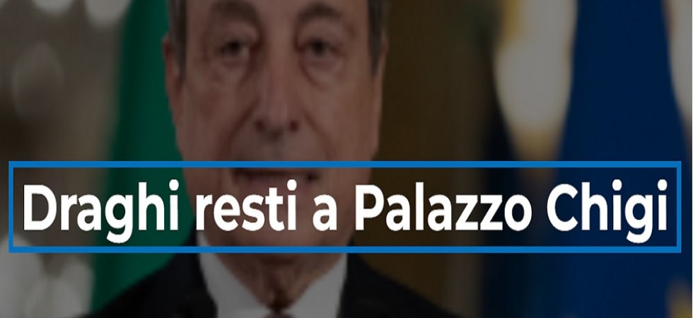“Draghi resti a Palazzo Chigi”, Italia Viva lancia la petizione online