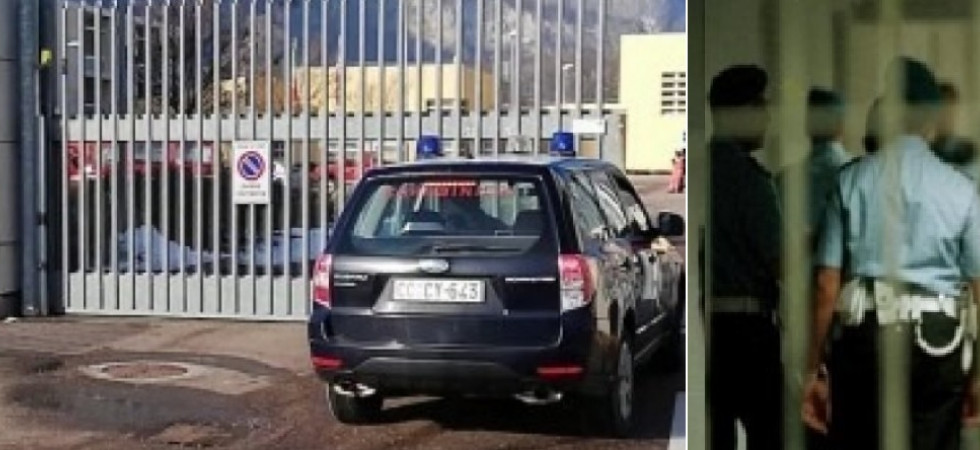 Paura in carcere a Trento, 30enne cerca di dare fuoco ad un altro detenuto