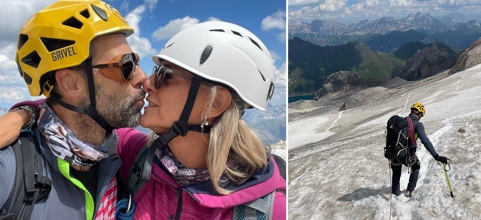 “Tornerò lassù, il mio cuore è rimasto lì, lui per me è lì”: la sopravvissuta alla tragedia della Marmolada ricorda il