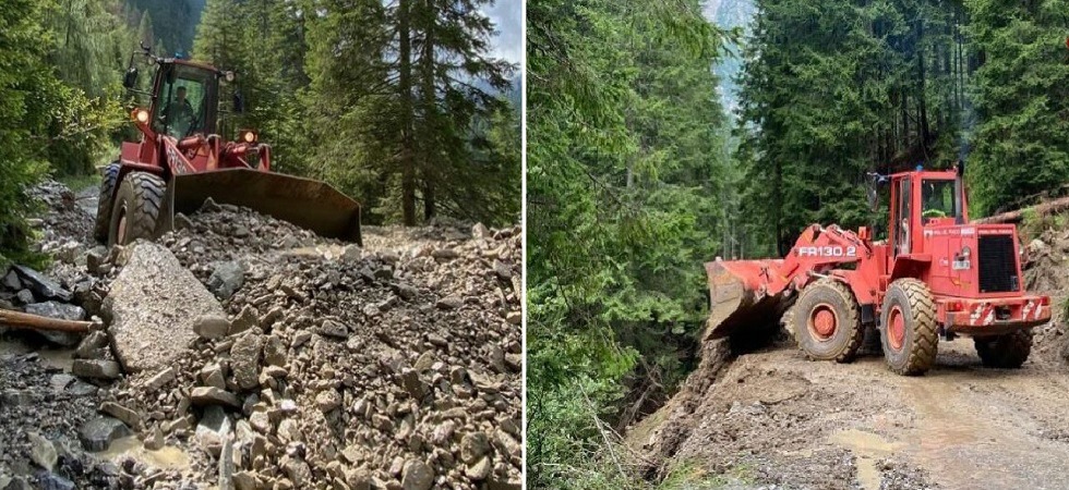 Tre frane bloccano l'accesso alla malga e 5 persone rimangono bloccate