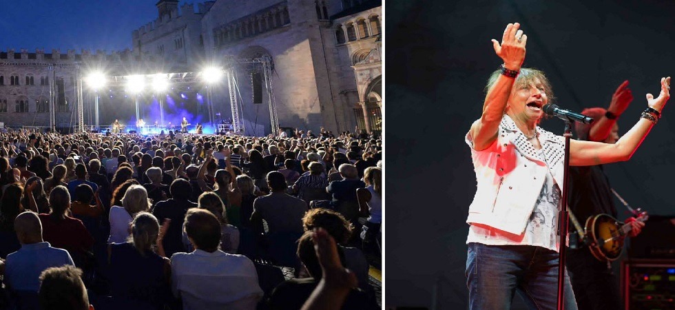 L'energia di Gianna Nannini riempie piazza Duomo (LE FOTO), tantissimi i fan per uno spettacolo unico