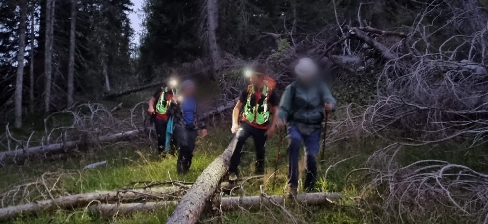 Si perdono di notte fra gli alberi schiantati da Vaia: una coppia fa scattare l’allarme per il mancato rientro