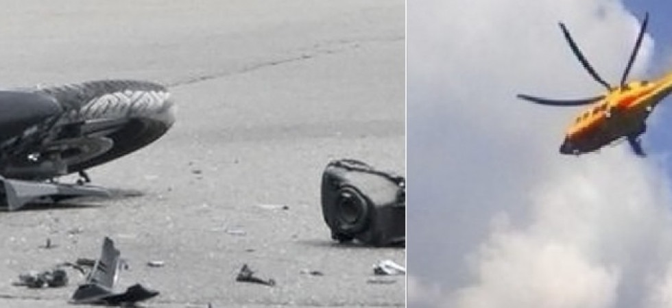 Finisce con la moto contro un muro e gli amputano la gamba rimasta schiacciata, grave un 65enne