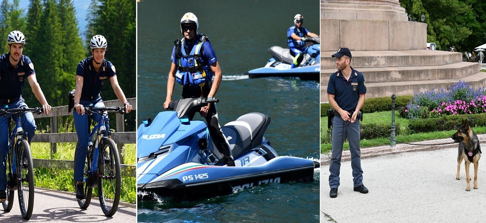 In macchina, bici e moto d'acqua, forze dell'ordine in campo per il weekend di Ferragosto