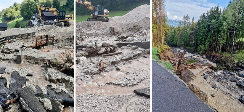 Violenta colata di fango e detriti in Alto Adige dopo il nubifragio: decine di interventi sull'Altopiano dello Sciliar