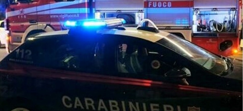 Paura in Valsugana, in fiamme l'auto di un imprenditore edile: i carabinieri fermano due persone