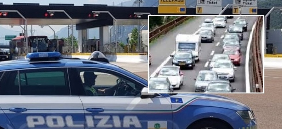 Controesodo, giornata di traffico intenso: bollino nero in A22