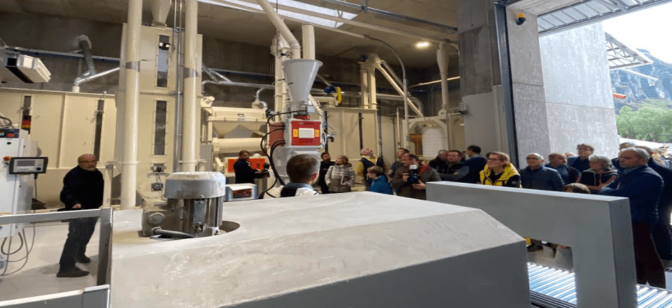 Un nuovo mulino da 1,5milioni per produrre 2mila quintali di farina: inaugurata la struttura di Agri90