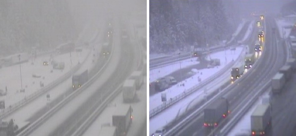 L’A22 con la neve diventa scivolosa: diversi disagi per gli automobilisti in viaggio