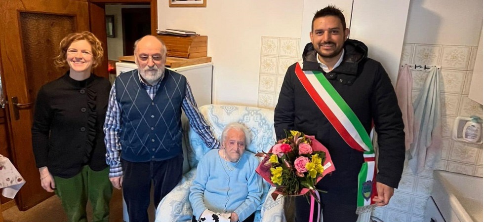 Auguri a Pia Filz, l'Alpe Cimbra festeggia i suoi 100 anni