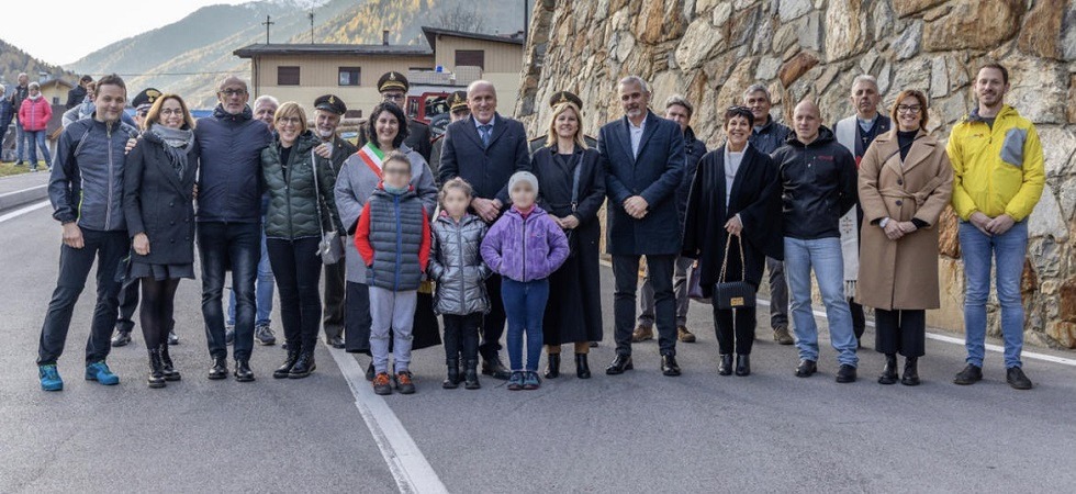 E' stata inaugurata la strada Val Martina-Coste: Un’opera attesa da oltre 30 anni dai cittadini''