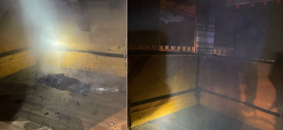 Fumo da una casetta, principio d'incendio al Mercatino di Natale di Levico