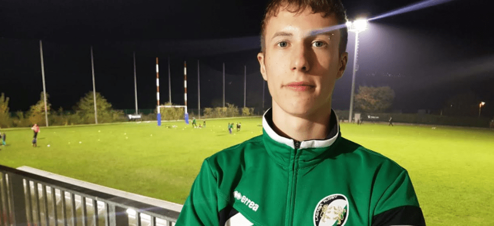 Per impegni universitari lascia il rugby giocato ma non la palla ovale: a 19 anni Marco Dossi diventa arbitro