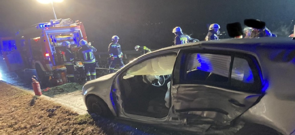 Violento schianto, due auto coinvolte