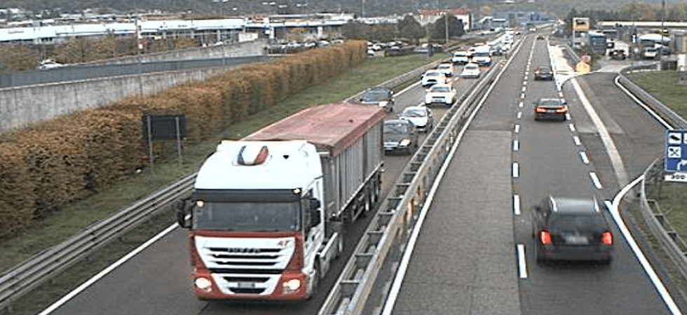 Foto d'archivio Incidente in tangenziale a Trento: disagi per gli utenti in transito in direzione nord