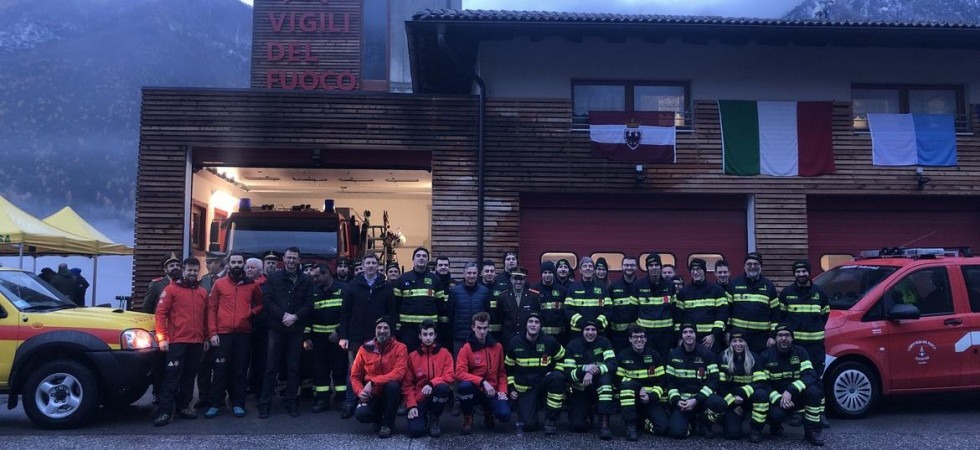 Inaugurata la caserma dei pompieri di Vallarsa dopo i lavori di ampliamento: “Un presidio fondamentale per il territorio”