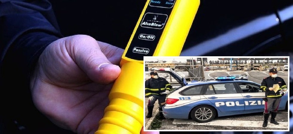 Guida con le gomme estive sulla neve e causa un incidente: aveva un tasso alcolico superiore a 1
