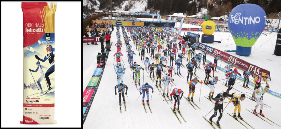 Marcialonga e Felicetti insieme anche per la 50esima della Granfondo e il Pastificio lancia un pack dedicato all’anniversario