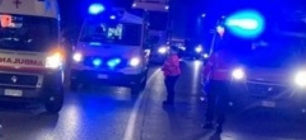 Incidente nella notte a Calavino, un'auto è uscita di strada: 4 giovani coinvolti
