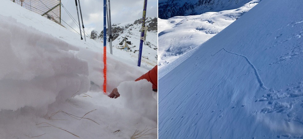 Innalzamento delle temperature, aumenta il pericolo valanghe