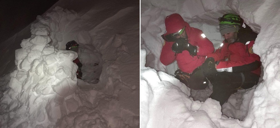 Chiede aiuto ma poi scompare, i soccorritori affrontano la bufera di neve per trovarlo: era in paese