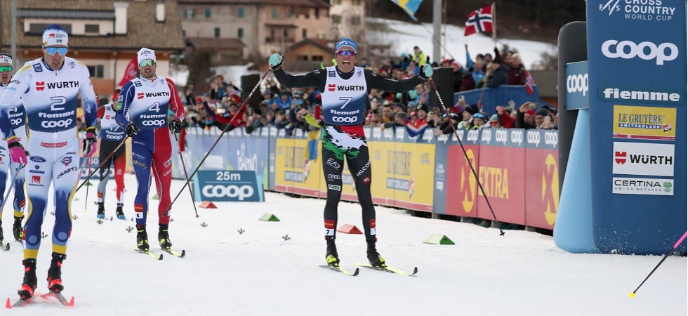 Foto di Newspower La Norvegia vola in val di Fiemme ma festeggia anche il trentino Mocellini, terzo nella sprint del Tour de ski