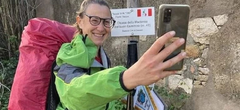 Dopo 7 mesi e più di 7mila chilometri attraverso l'Italia Sara Bonfanti torna a casa